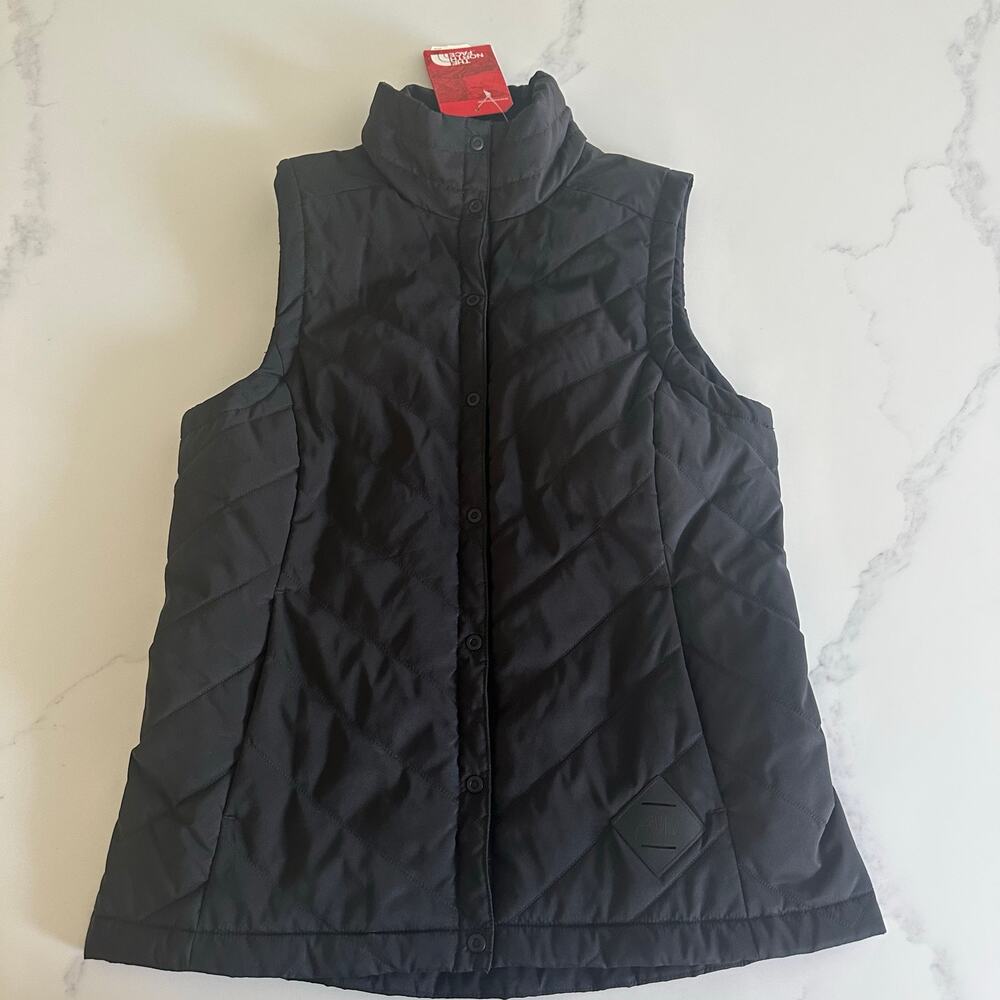 NWT North Face Black Vest Size Small